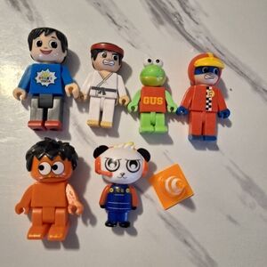 Colorful Action Figure Set for Kids